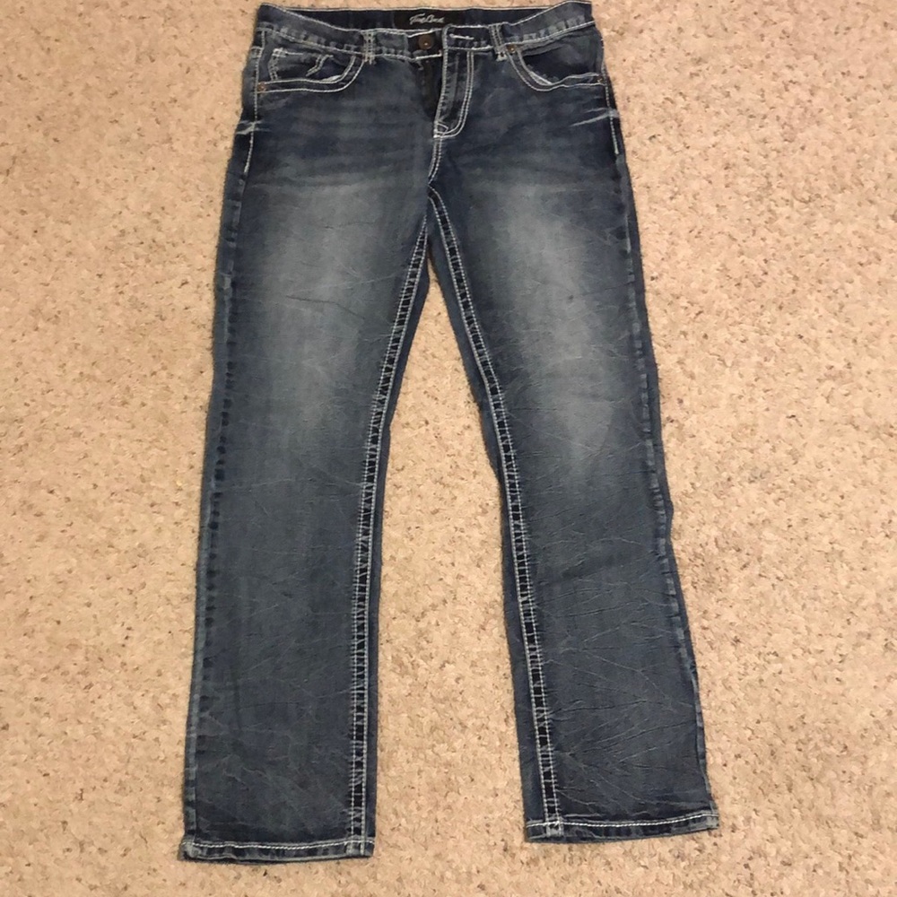 Men’s 32/34 true luck boot cut jeans